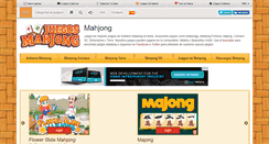 Desktop Screenshot of juegosmahjong.com